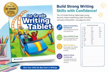 A Beka Book 1st Grade Writing Tablet
