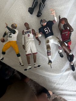 McFarlane NFL NBA Sports Action Figures Lot