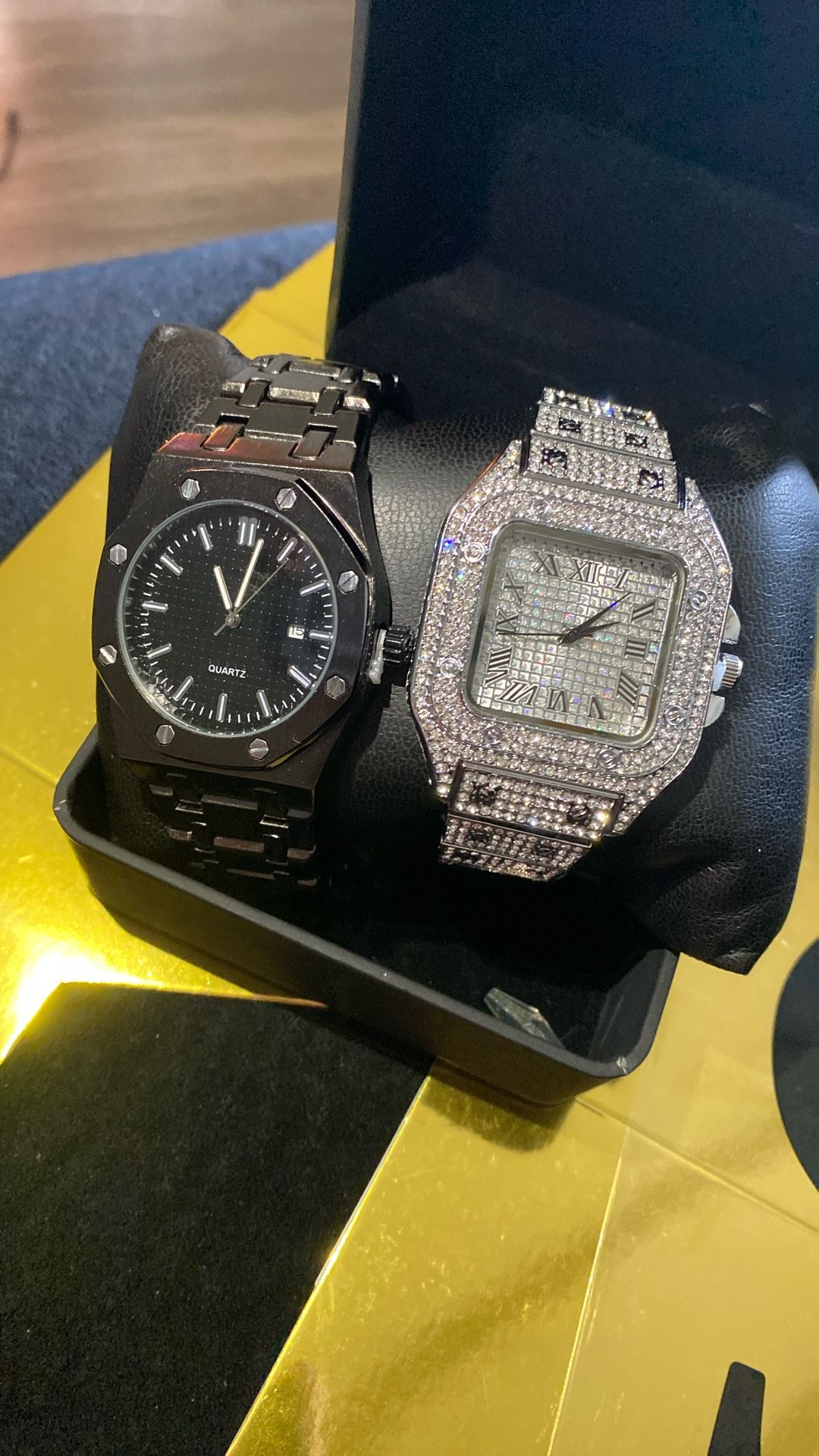 Professional CEO executive business, boss collection, black, titanium white