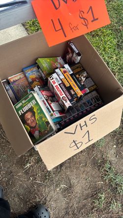 VHS & DVDS
