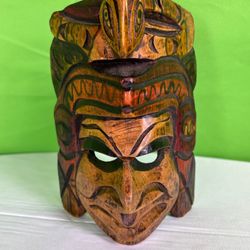 Carved Wooden Tribal Mask