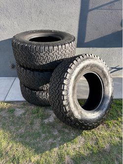 USED BFGOODRICH 35x12.50R17 ALL TERRAIN KO2 BAJA CHAMPION TIRES 35’s 35” INCH TALL TIRES