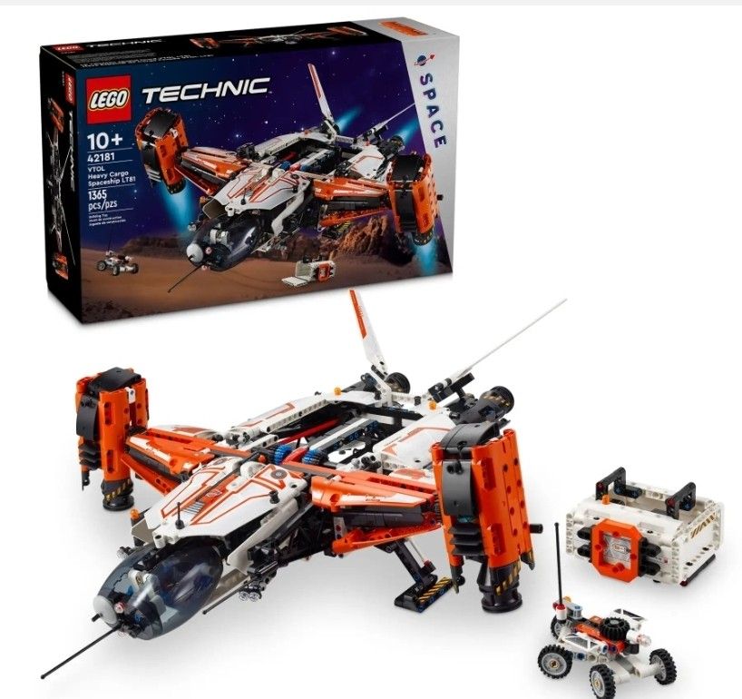 Lego Technic Space - VTOL Heavy Cargo Spaceship LT81 (42181)