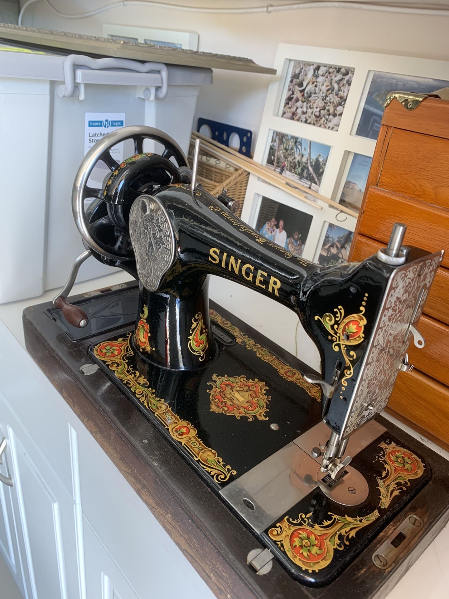 Antique Singer Sewing Machine