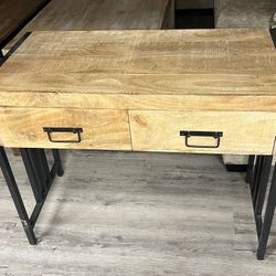Moe’s Home collection Solid Reclaimed Wood Sideboard Under TV Console Table