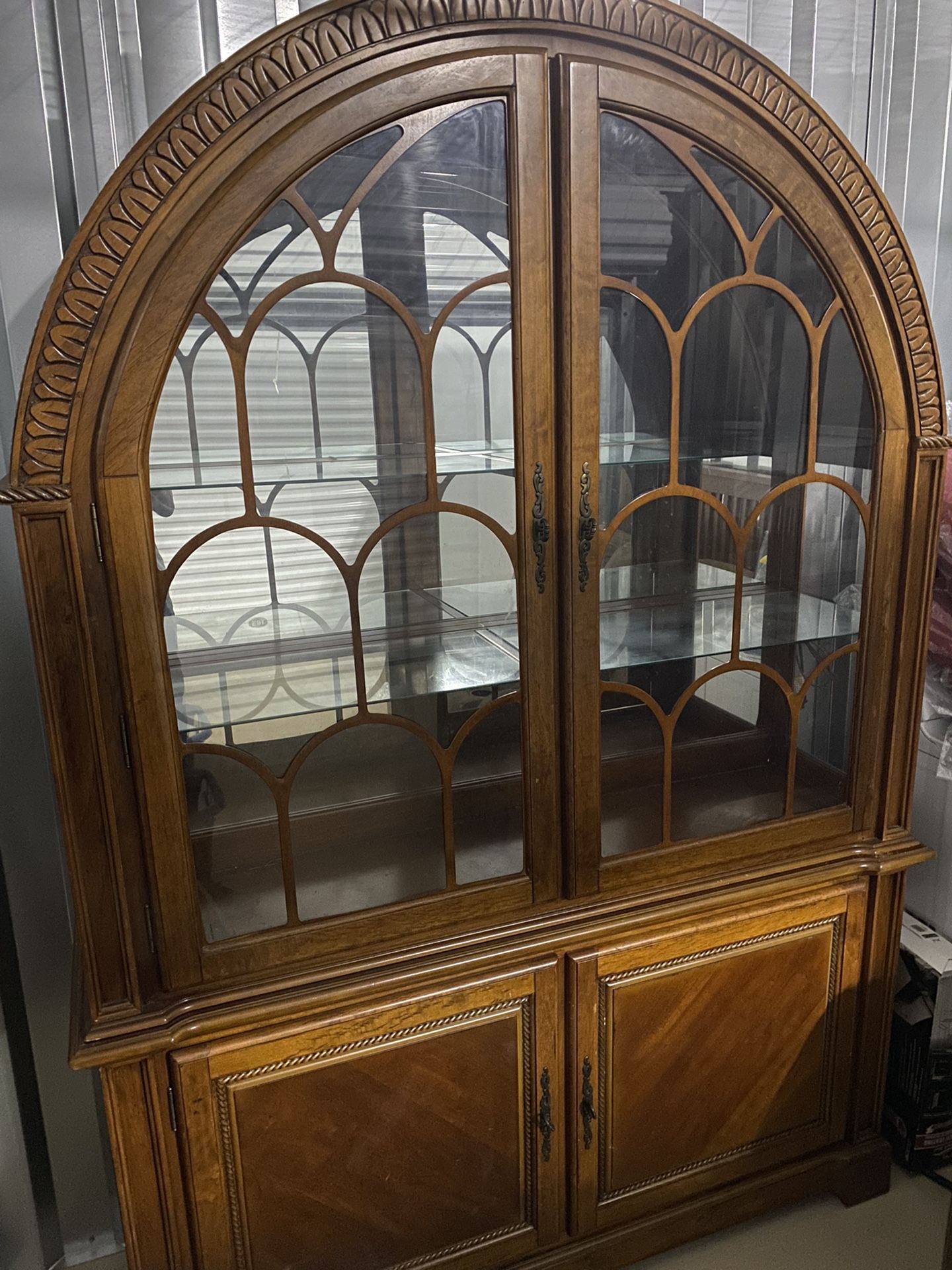 Lighted China Cabinet