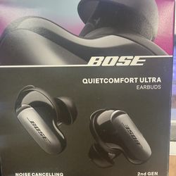 Bosé quiet comfort ultra black 2nd generation Bluetooth