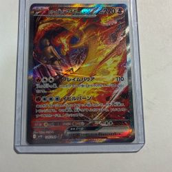 Japanese Molteres Ex Pokémon Card