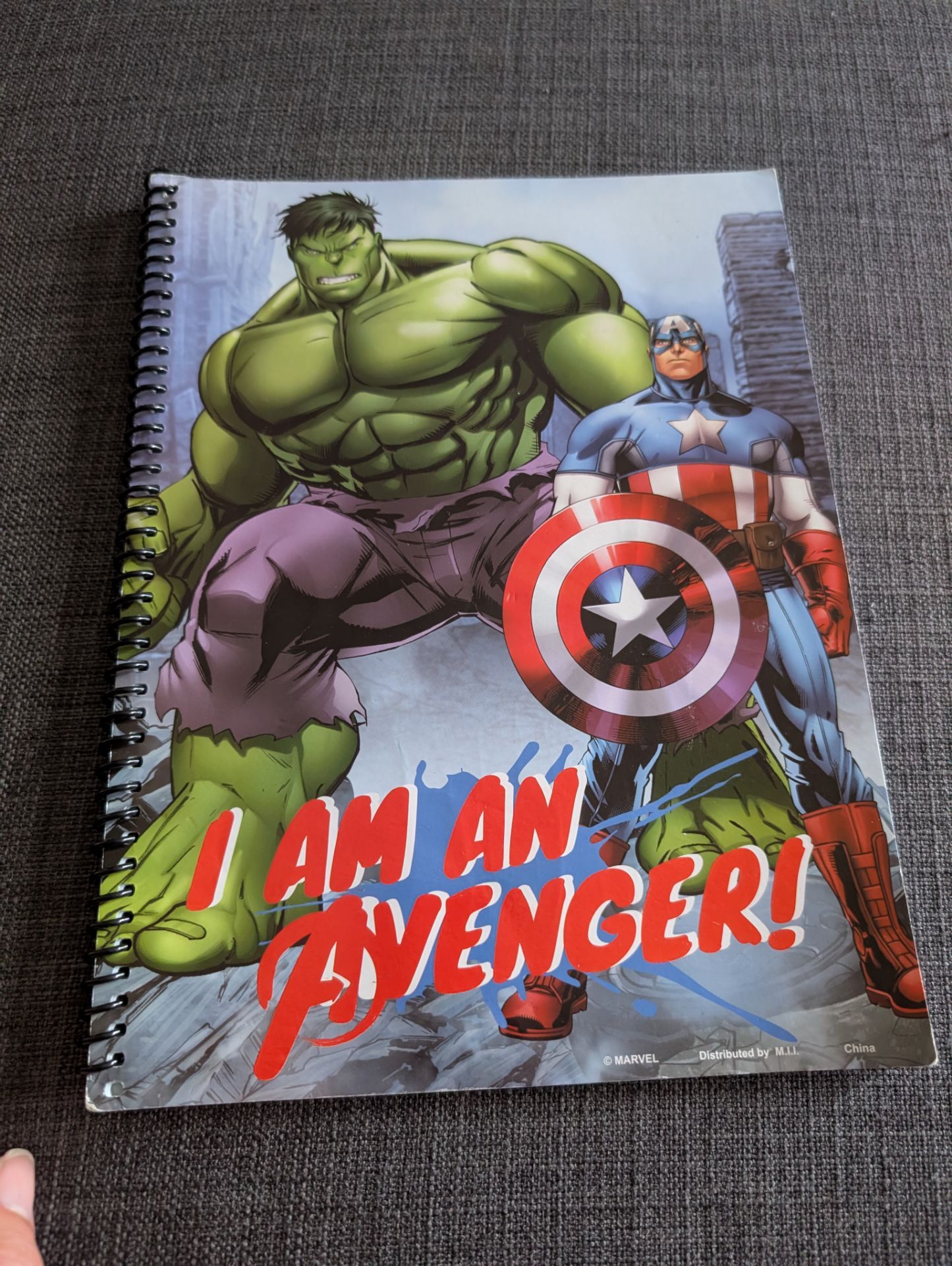 Superhero avengers Notebook!