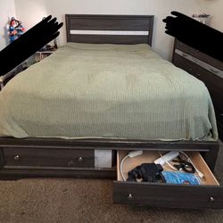 Dresser And Bed 
