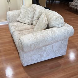 Full sleeper sofa and matching Loveseat