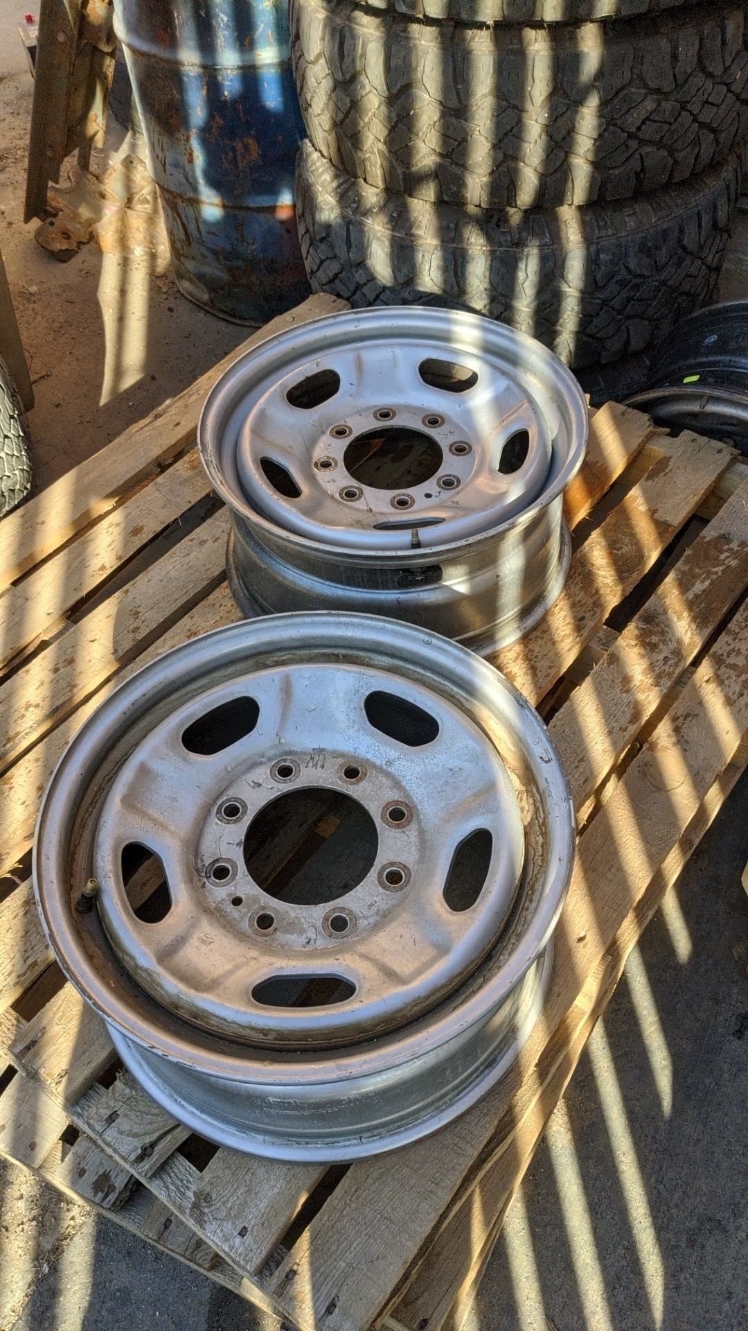 Stock f250 wheels