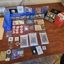 Silver Gold Copper Numistatic