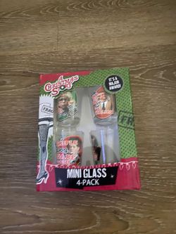National Lampoons Christmas Vacation Mini Glass Shot glasses.