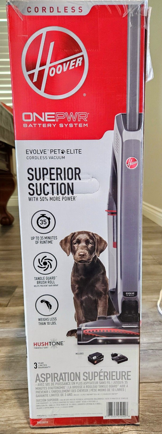 Hoover ONEPWR Evolve Pet Cordless Vacuum Cleaner - Lightweight &
Powerful for Pet Hair