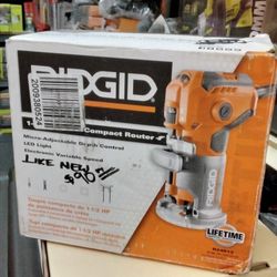 RIDGID 1 - 1/2 PEAK HP COMPACT ROUTER