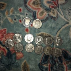 kennedy half dollar coins