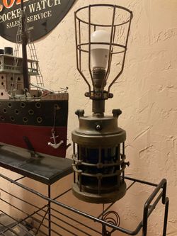 Antique Bronze Nautical Lamp