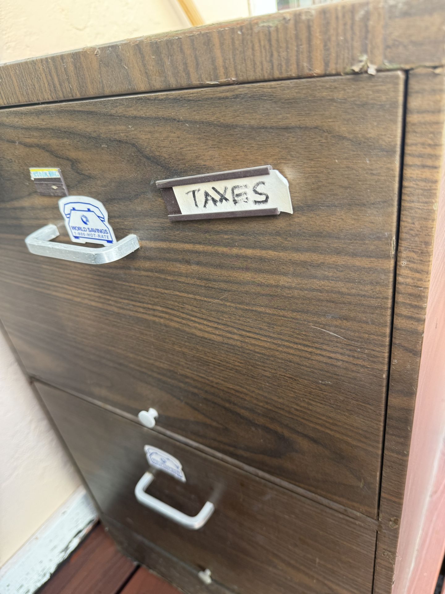 Old Metal Bookcases, Table, File Cabinets, And Wood Shelf Free!