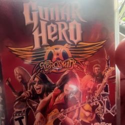 PS3 Guitar Hero Aerosmith Game 