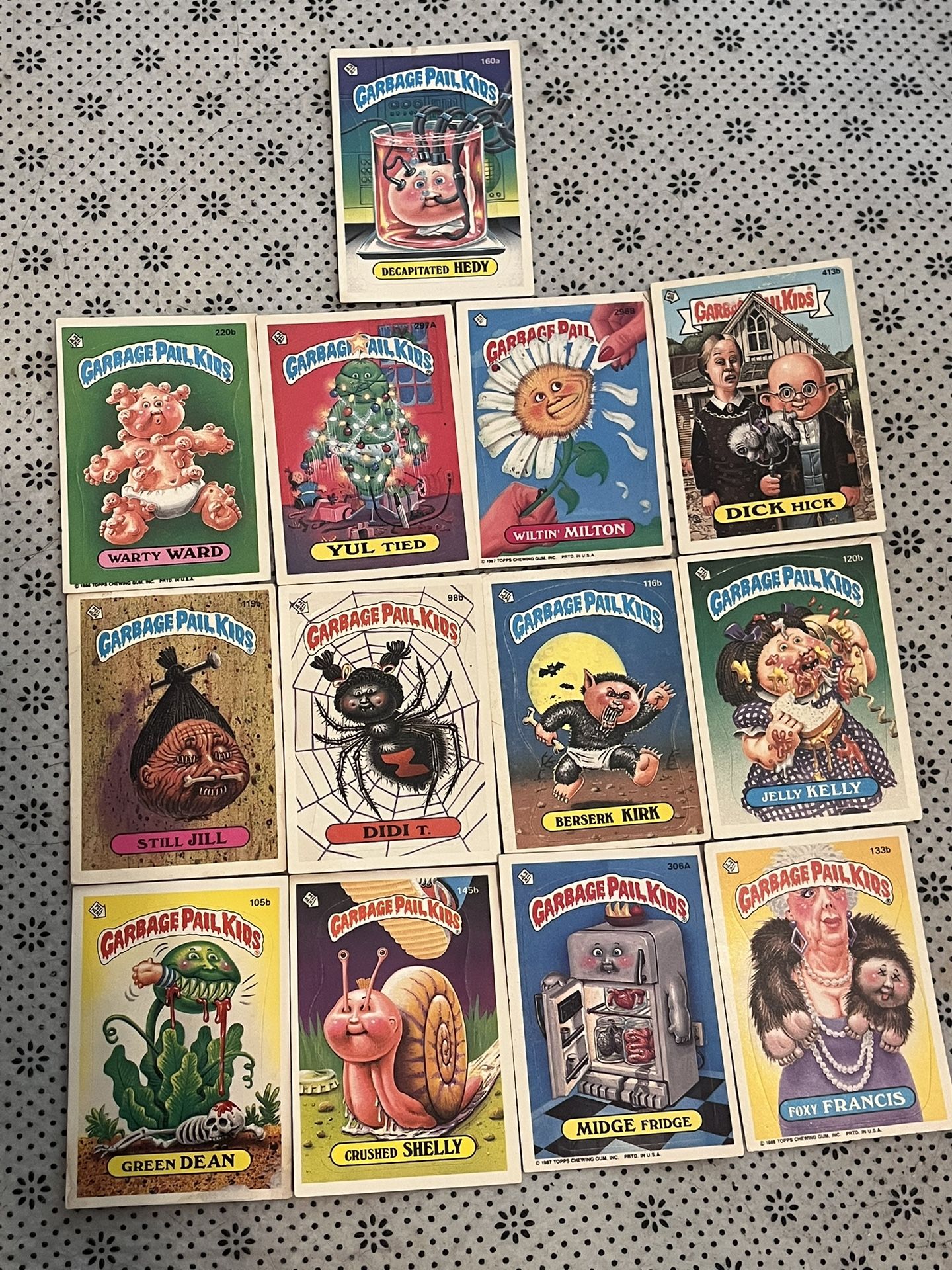 Garbage Pail Kids Cards