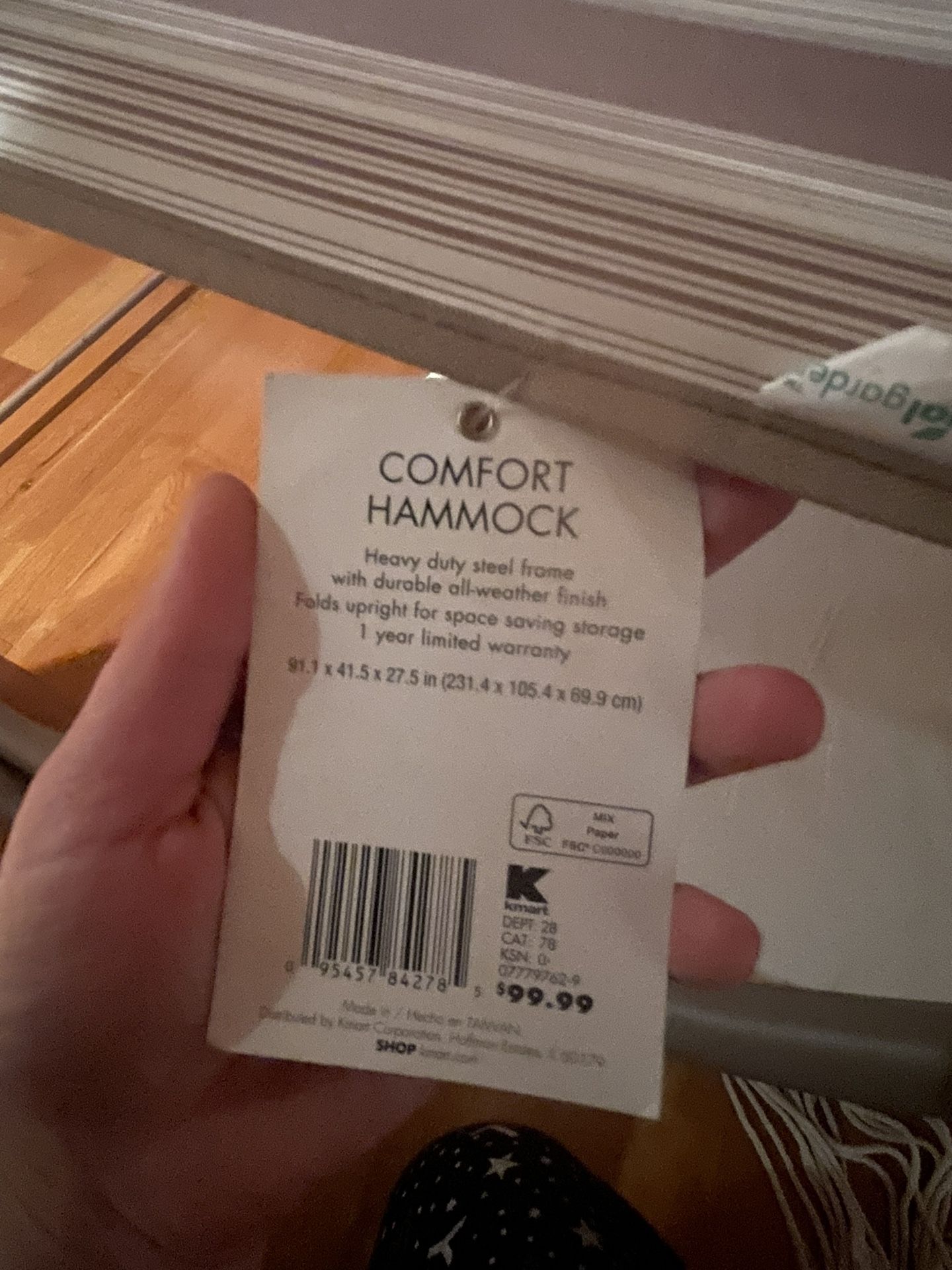 Comfort hammock