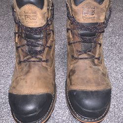 MENS TIMBERLAND PRO BOONDOCK 6” WATERPROOF COMPOSITE TOE WORK BOOT