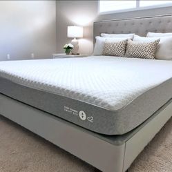 Newer Full Sleep Number C2 Smart Bed Mattress w/ Flexfit 2 Adjustable Bed Base