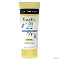 Neutrogena Kids Mineral Sunscreen SPF50 