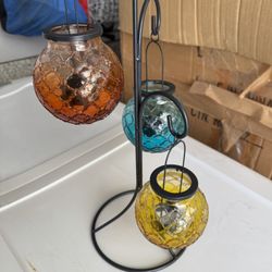 Tea Lights And Stand