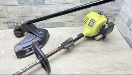RYOBI 25cc 2 CYCLE FULL CRANK GAS POWERED TRIMMER W/ STRAIGHT SHAFT RY253SS
