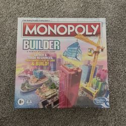 Monopoly Builder Edition (never opened, still srink wrapped)