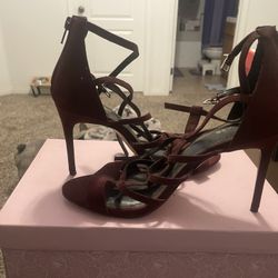 Burgundy Heels