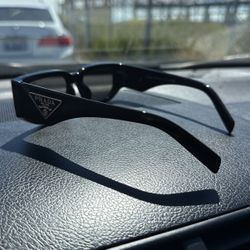 prada glasses new black