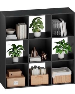 Cube organizer bookcase shelves