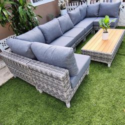 New Patio Set/ Outdoor Furniture/ Conversation Set/ Sectional 