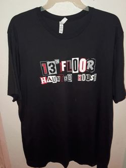 13th Floor Haunted House Graphic T-Shirt