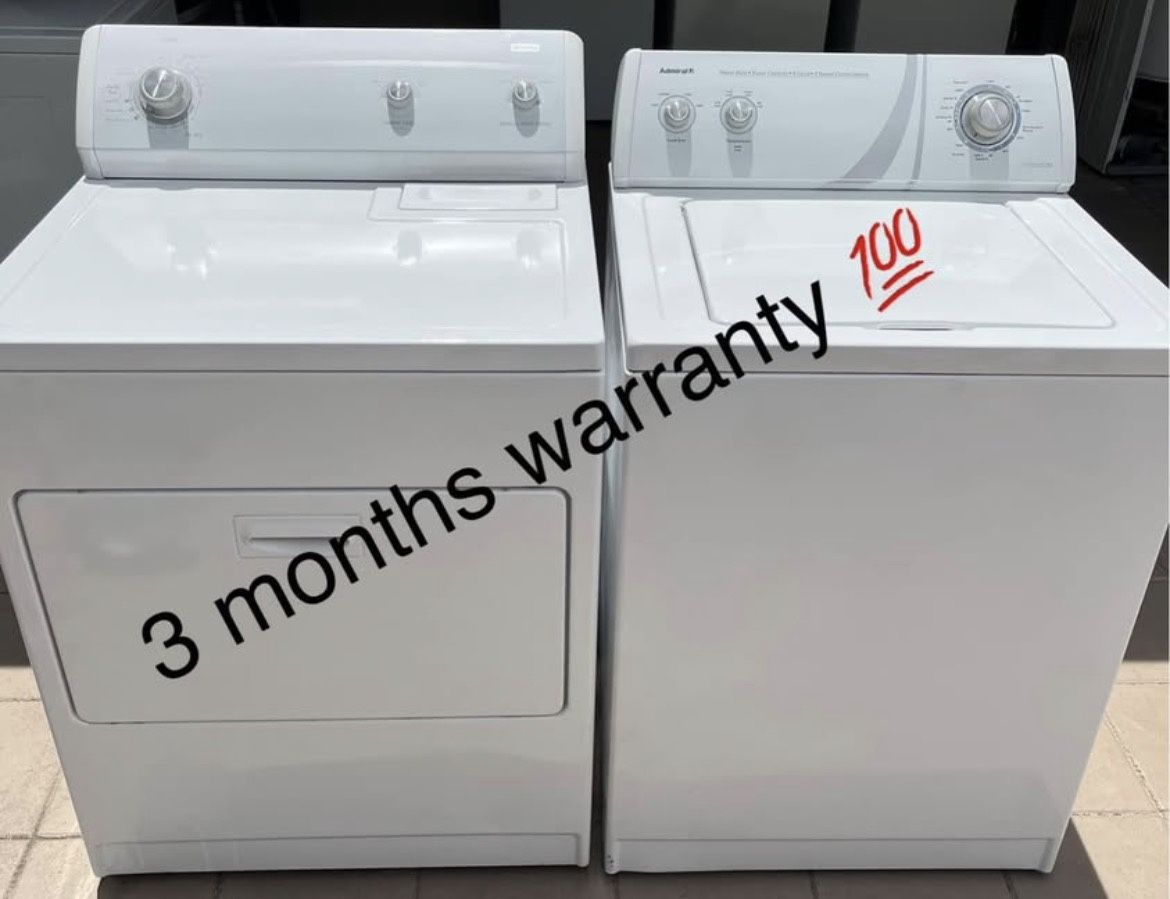 Washer and Dryer Set 100% Working With 3 Months Warranty / Delivery Available®