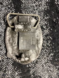 Silver Metal Shield Pin Badge