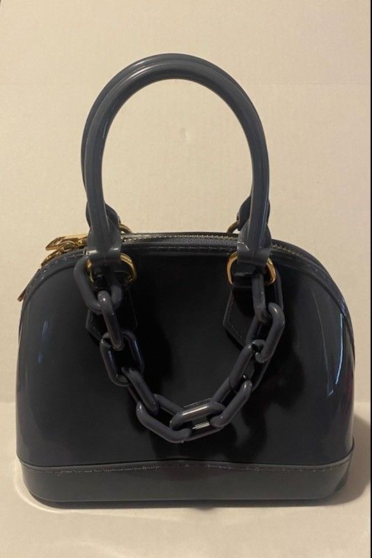 $15 Mini Gray/Blue Purse