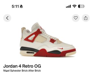 Jordan Brick after brick size 11