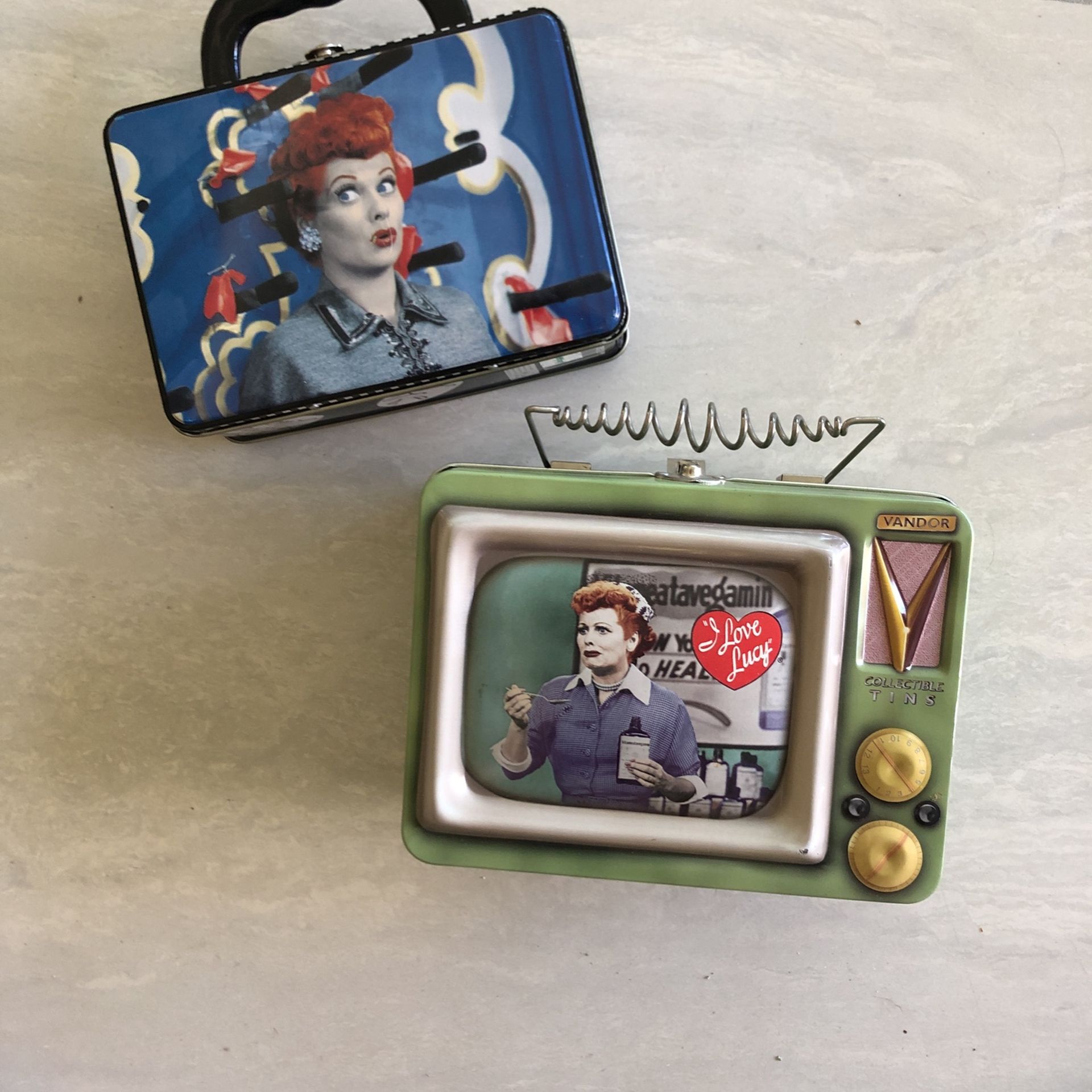 I Love Lucy Tins (2)