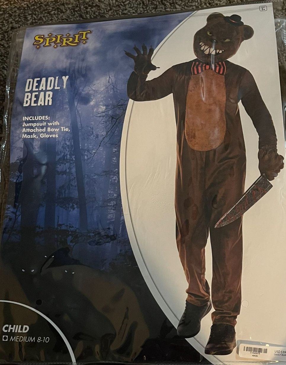 Deadly Bear Costume 