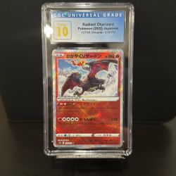CGC Pristine 10 - Radiant Charizard Japanese - Pokémon