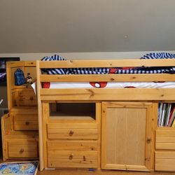 Twin Loft Style Fort Bed