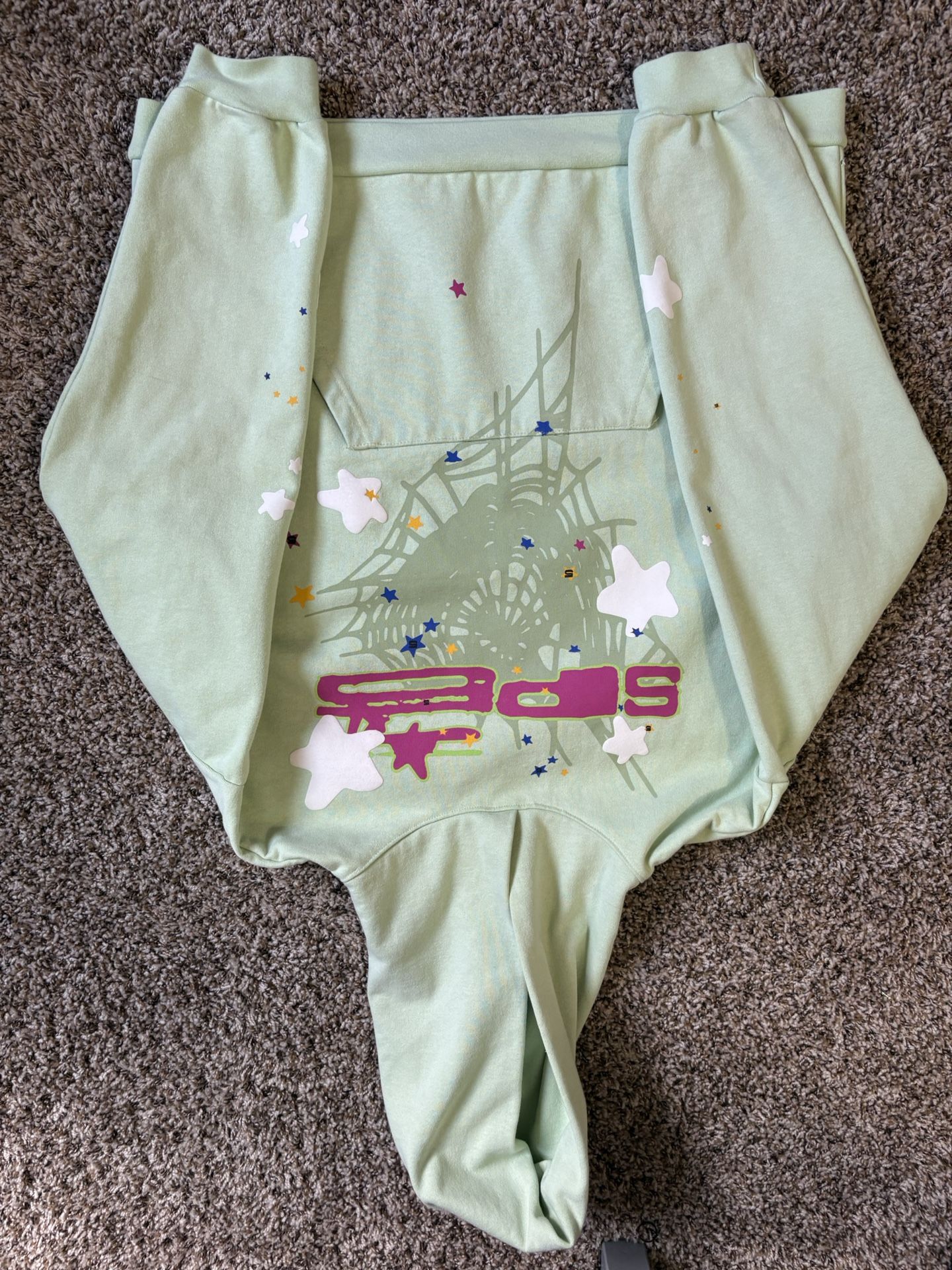 Mint Sp5der Hoodie