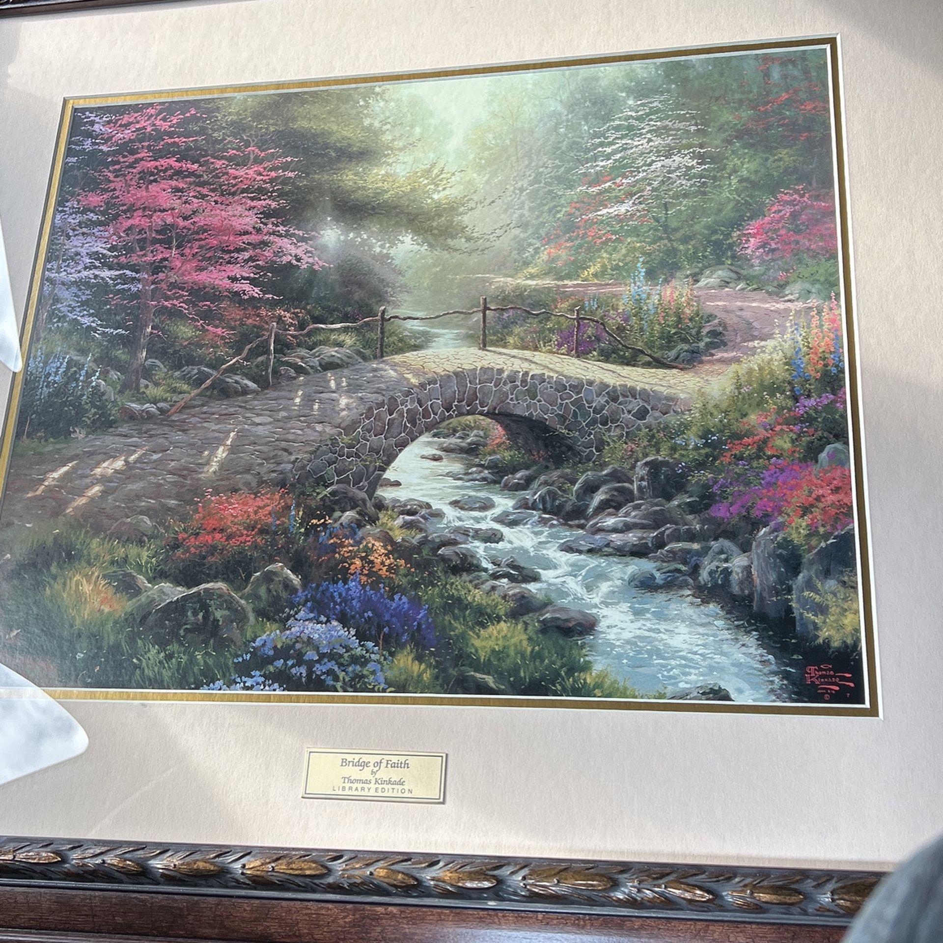 Thomas Kinkade… Bridge Of Faith
