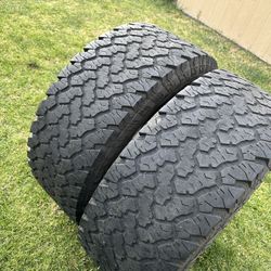 LT35-12.5-R20” General Grabber All Terrain Tires 