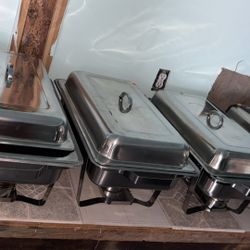 Stainless Steel Catering Trays 