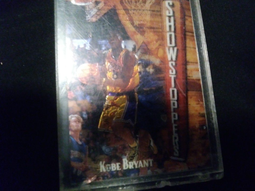 Kobe bryant showstopper card